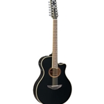 APX700II-12 BL Yamaha APX700II-12 12-String thinline body Acoustic Electric - Black